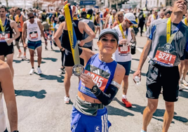 Las lágrimas de Verdeliss en el maratón de Boston