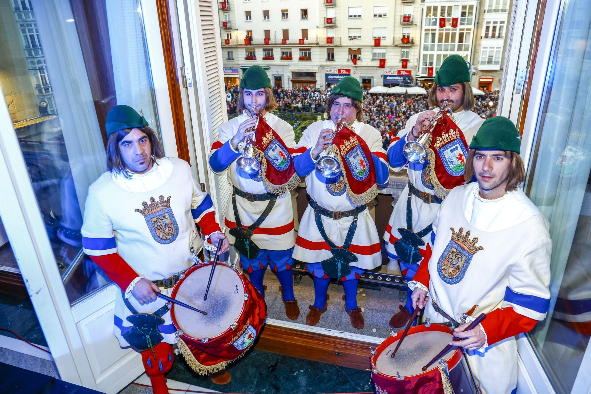 Las imágenes de la Retreta de San Prudencio