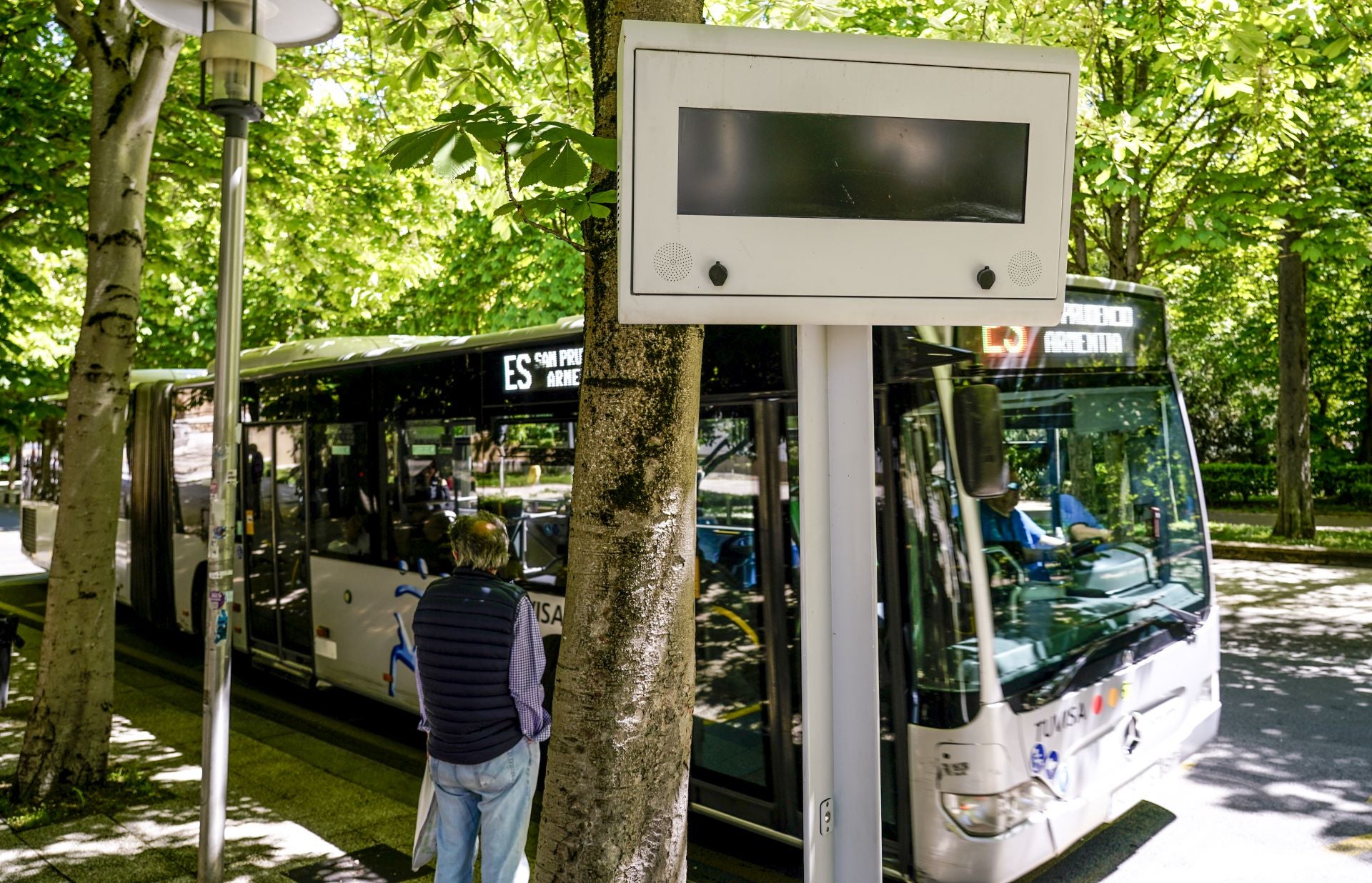 Las imágenes del apagón en Vitoria