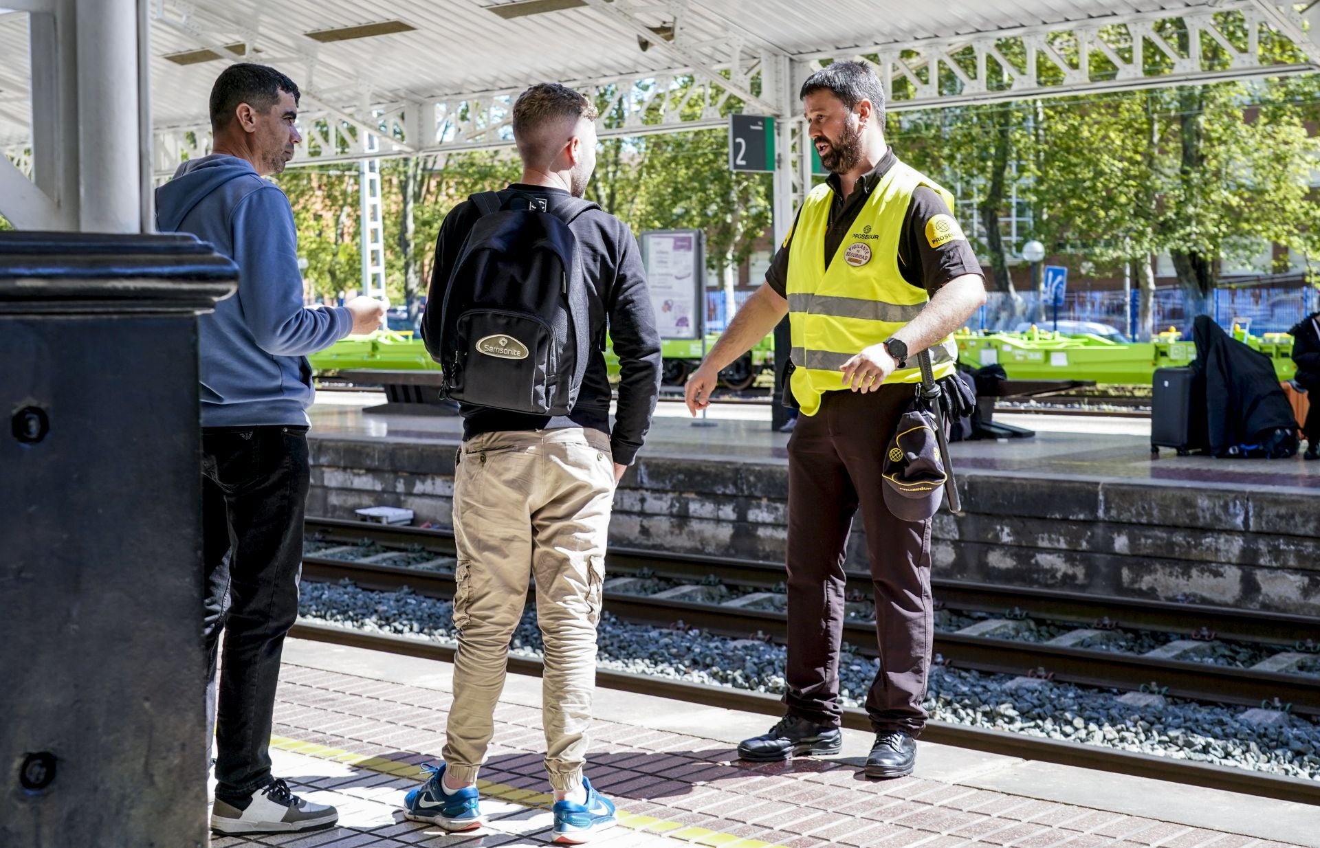 Las imágenes del apagón en Vitoria