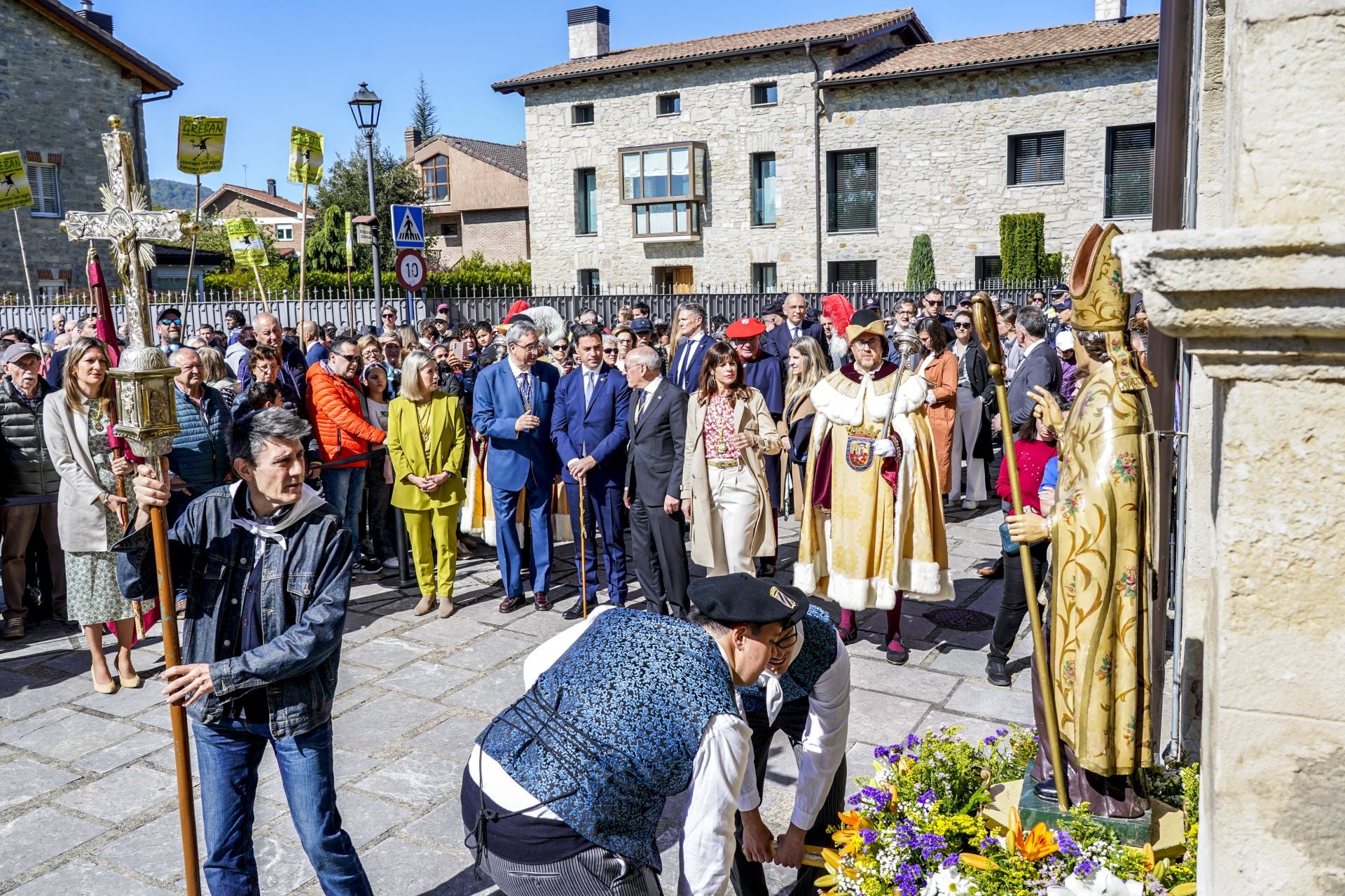 Las imágenes de la celebración de San Prudencio en Armentia
