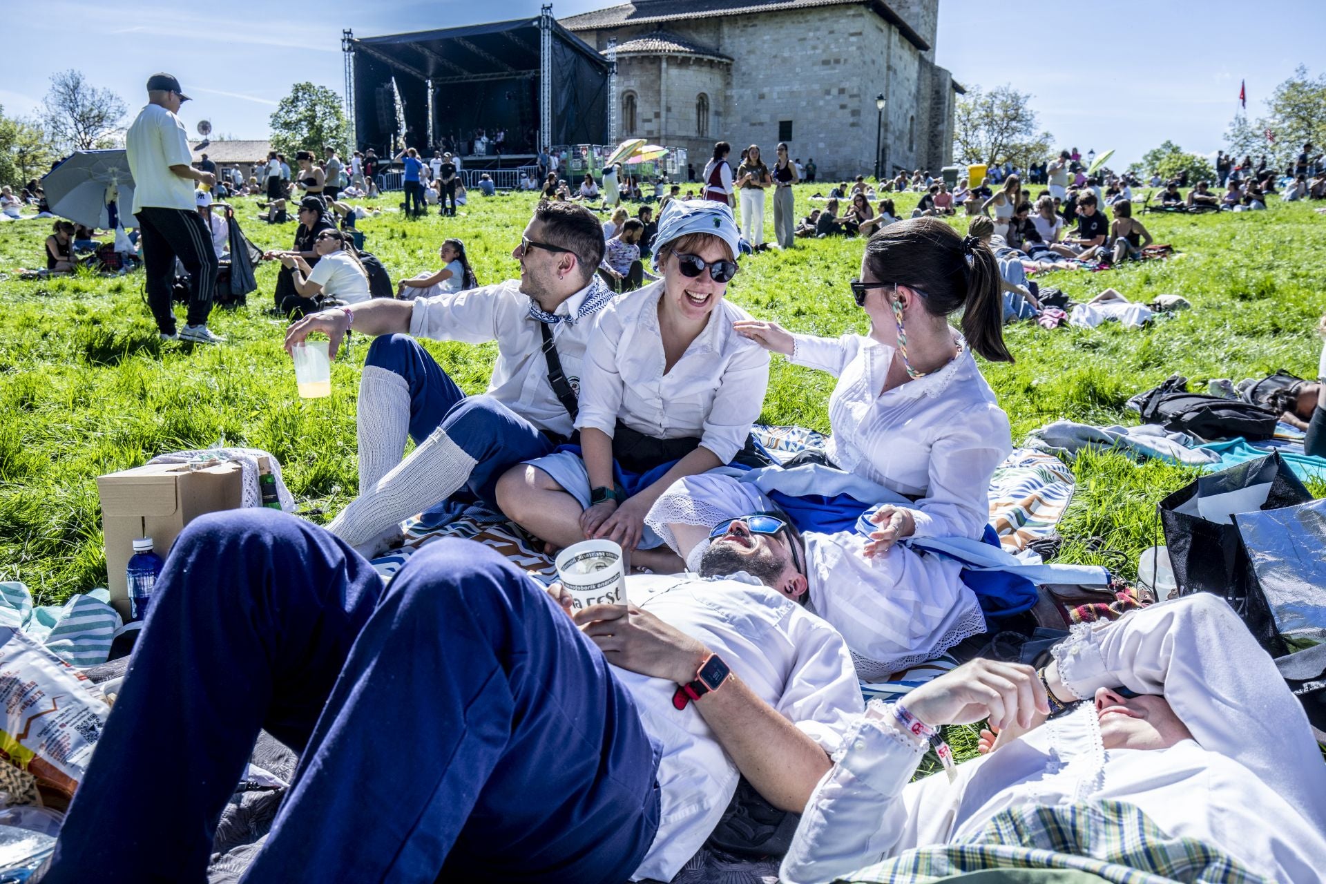 Las imágenes de la celebración de San Prudencio en Armentia