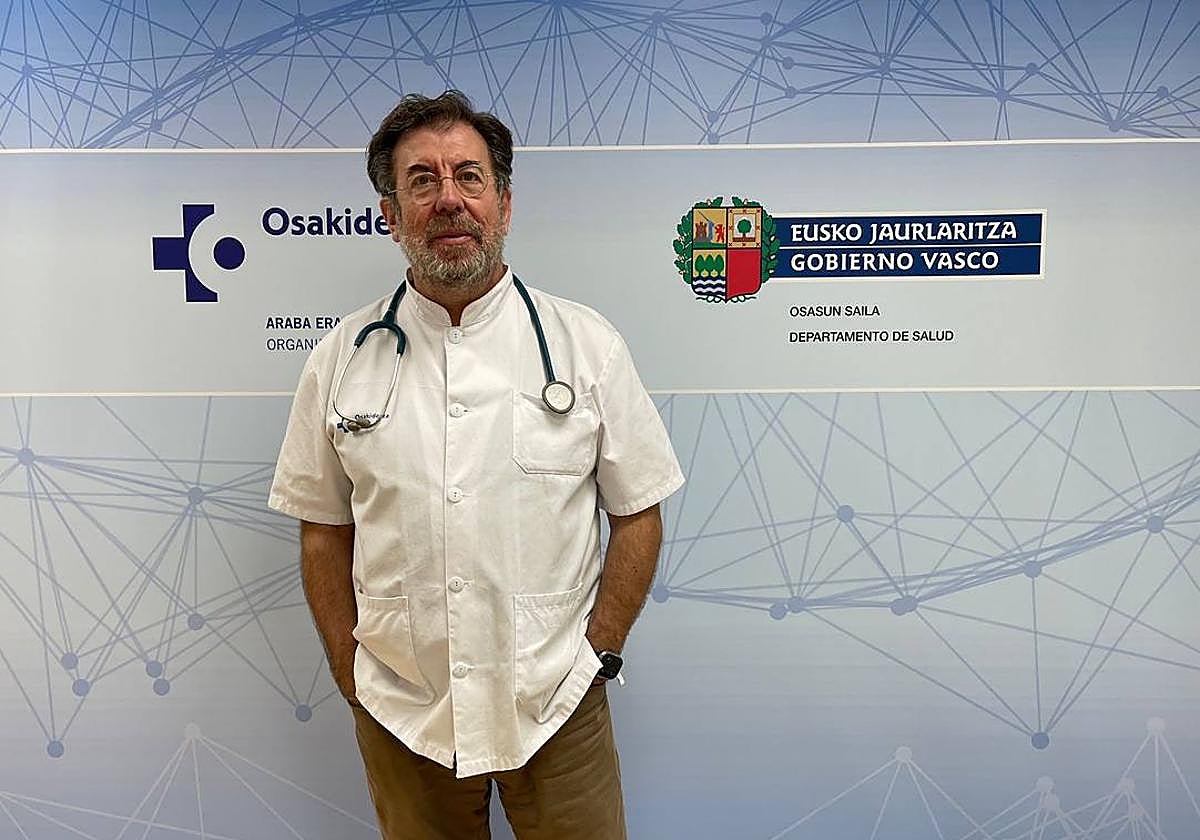 El neumólogo Carlos Egea.