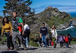 6.500 personas visitan San Juan de Gaztelugatxe en Semana Santa