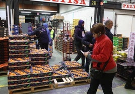 El suministro se restableció en Mercabilbao poco antes de las nueve de la noche.