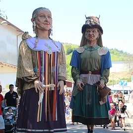 Los gigantes volverán a animar las fiestas de Berriatua.