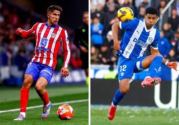 Simeone y Mouriño, en sendos partidos de esta temporada.