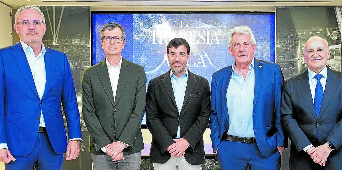 Iñigo Barrenechea, César Coca, Anton Arriola, Pedro María Echenique y Gorka Martínez.