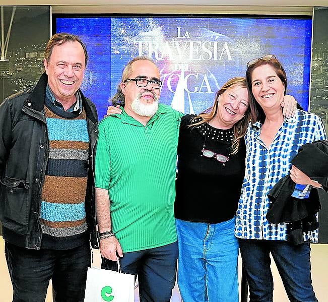 Javier Rebollo, Jorge Urreta, María Eugenia Salaverri y Almudena Fernández.