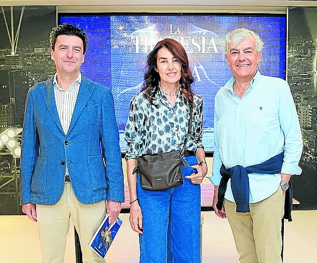 Iñigo Garay, Begoña Bernal y Carlos Gorria.