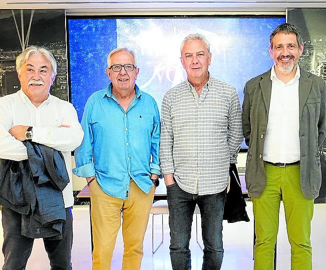 Asier Muniategi, Fernando Fernández, José Agustín Iturri y Gari Arzallus.