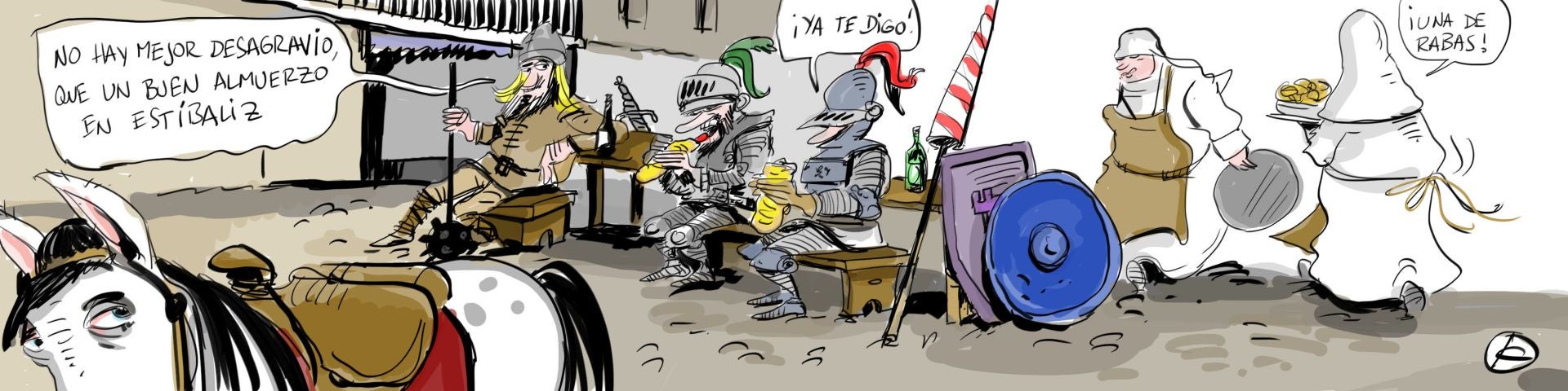 La viñeta de Cerrajería sobre el día de Estíbaliz