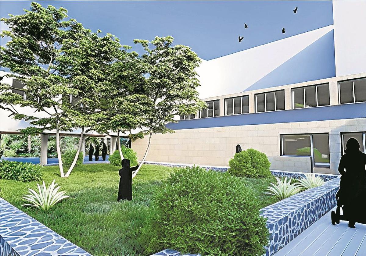 2,6 millones para renovar la fachada y la calefacción del Hospital de Leza