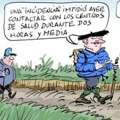 La viñeta de Cerrajería sobre la incidencia que impidió llamar a los centros de salud