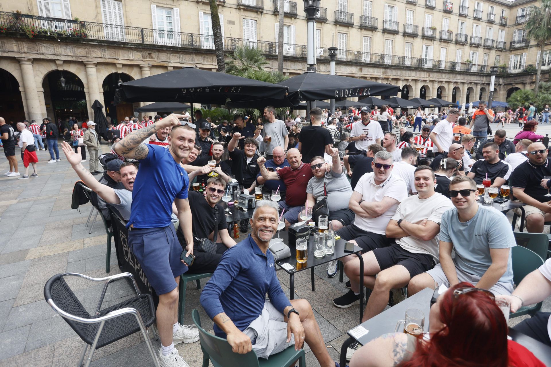 Todas las imágenes de la previa del Athletic-Manchester United
