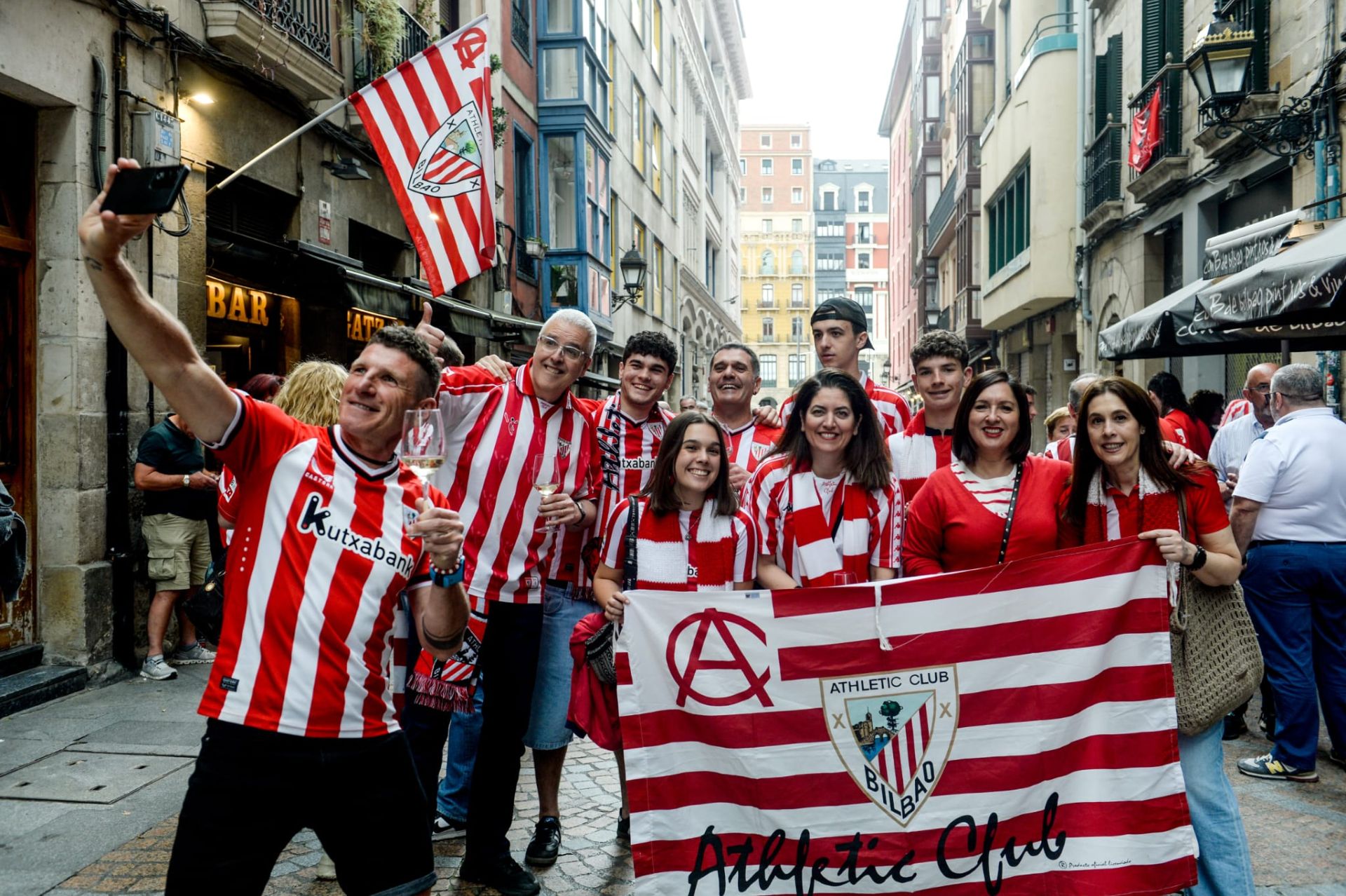 Todas las imágenes de la previa del Athletic-Manchester United