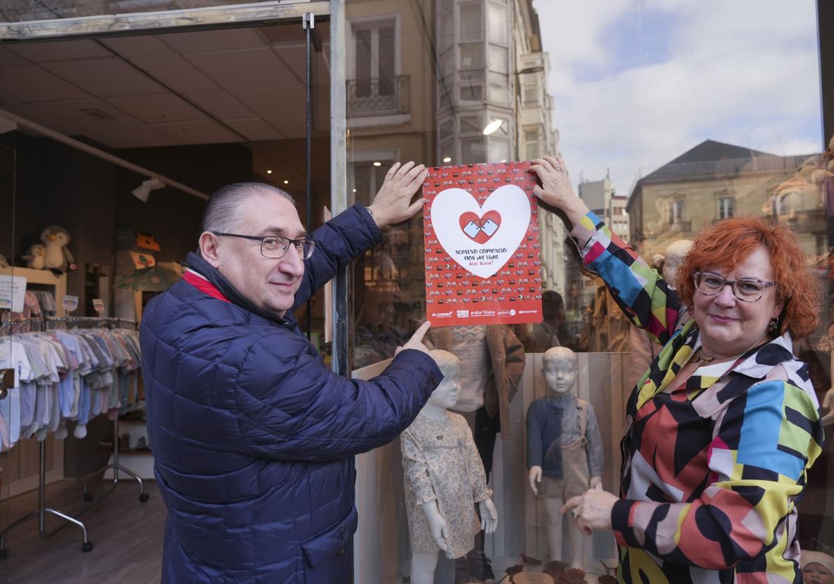 El comercio local de Vitoria sortea tarjetas regalo de 50 euros