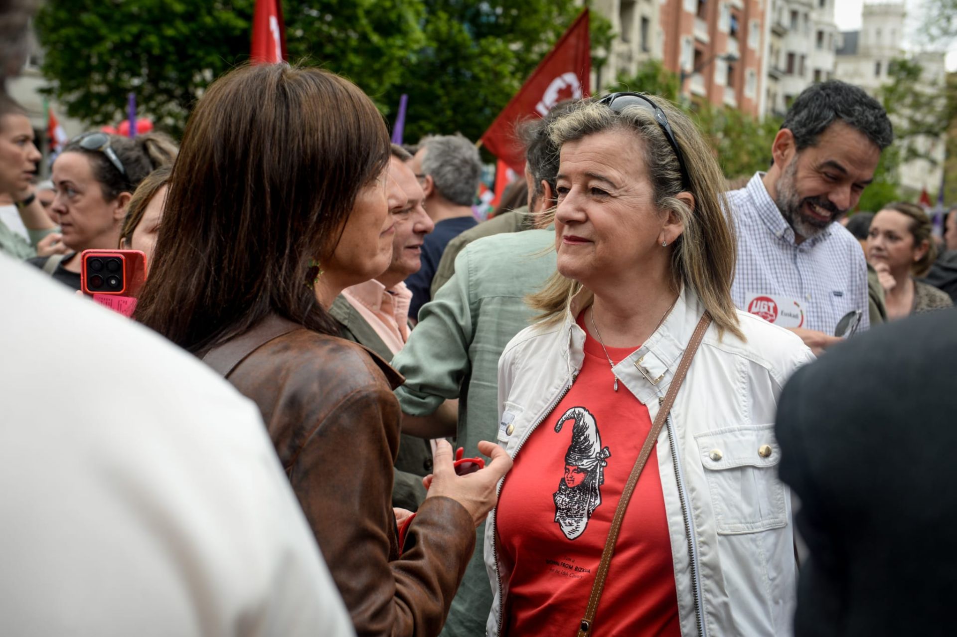 Las manifestaciones por el 1 de mayo, en imágenes
