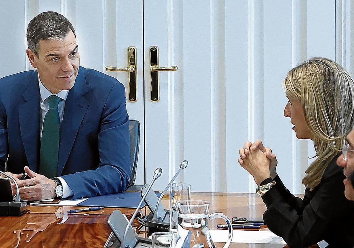 Pedro Sánchez presidió ayer un nuevo Consejo de Seguridad Nacional en La Moncloa.