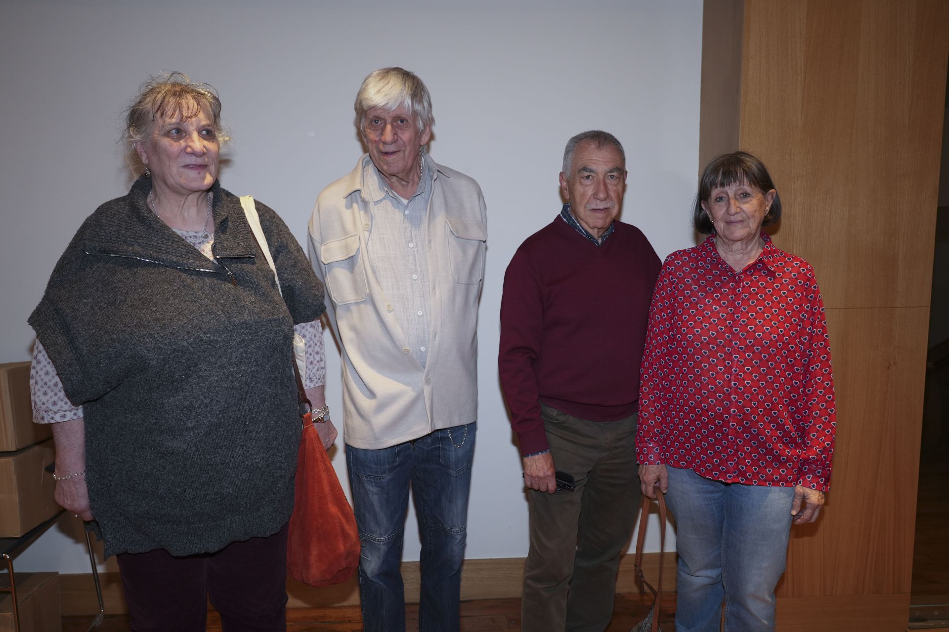 Itziar Fernández de Labastida, Alain Boisset, Javier Lierta y Josefina Álvarez. 