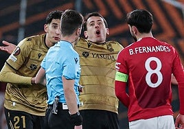 El meme de la Real Sociedad sobre el arbitraje al Athletic