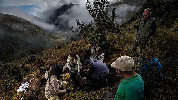 Un explorador vitoriano en busca de las últimas minas de los incas