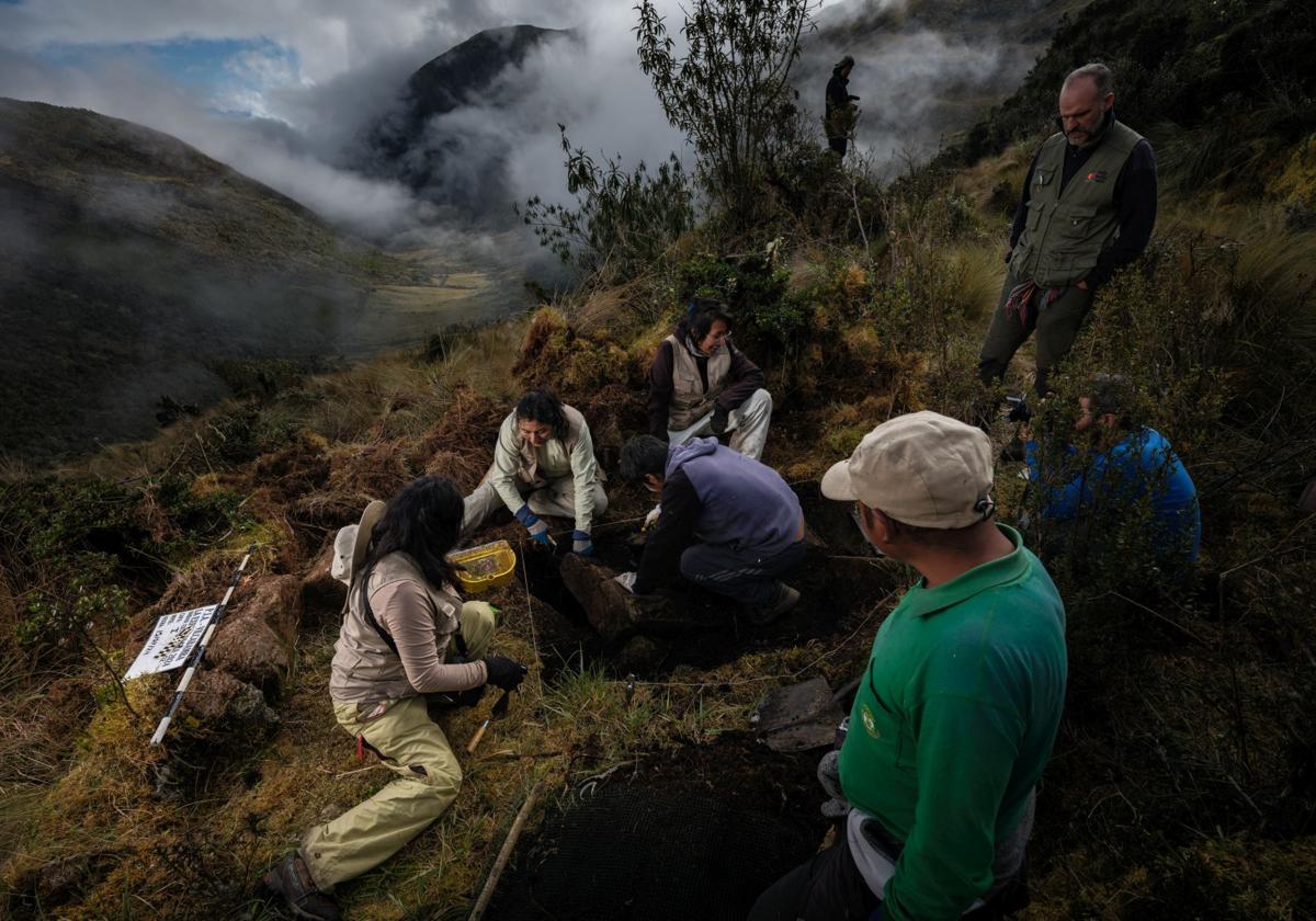 Un explorador vitoriano en busca de las últimas minas de los incas