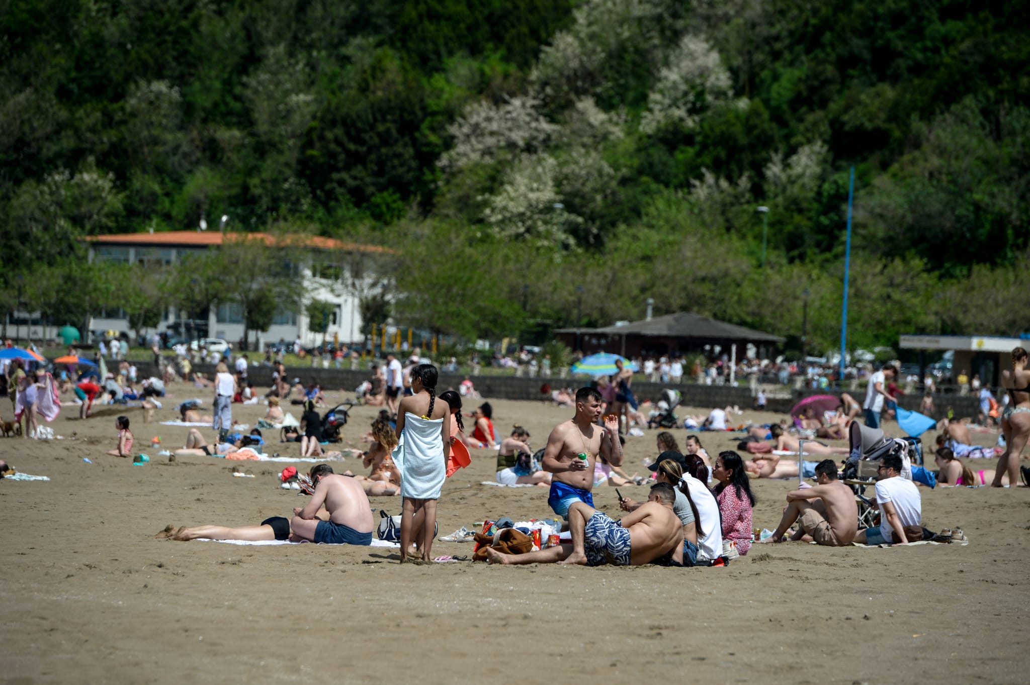 Primer día de playa en Bizkaia