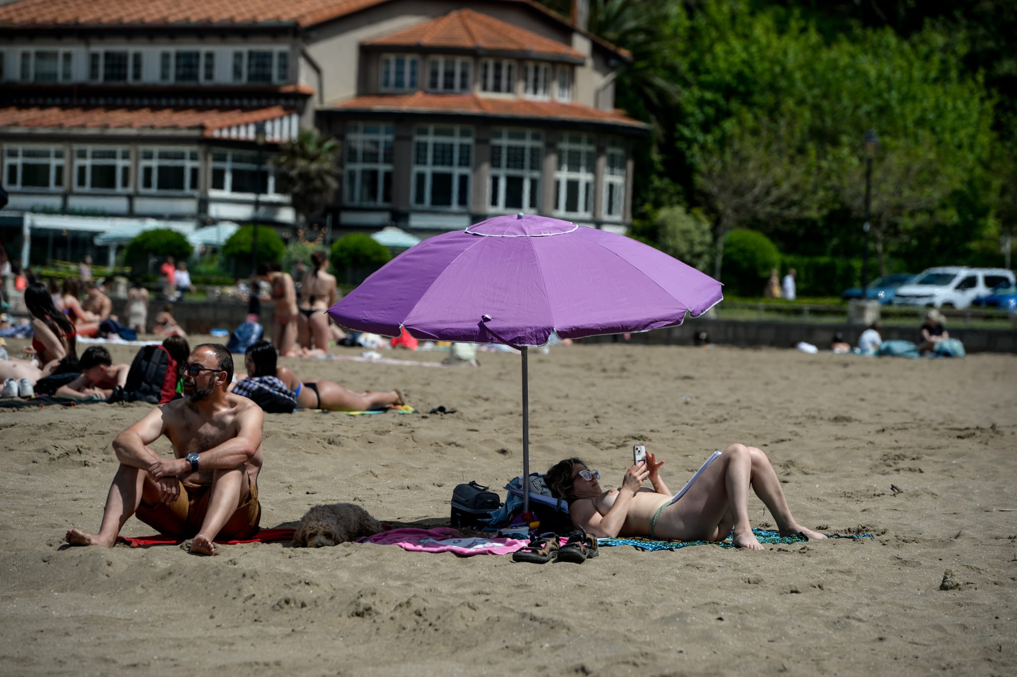 Primer día de playa en Bizkaia