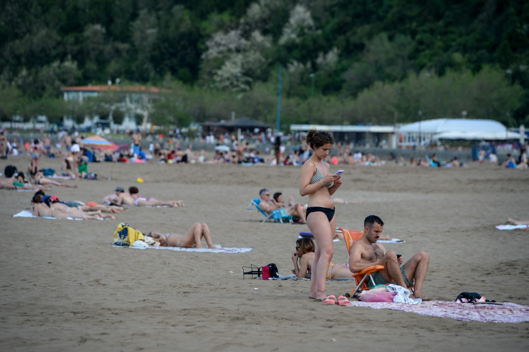 Primer día de playa en Bizkaia