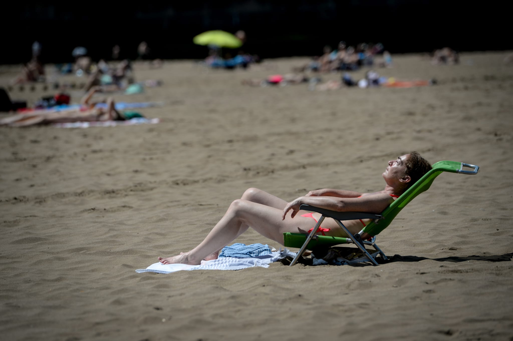 Primer día de playa en Bizkaia