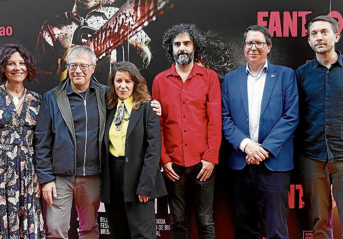 Amaia Domingo, Daniel Monzón, Eva Llorach, Babak Anvari, Gonzalo Olabarria y Kit Fraser.