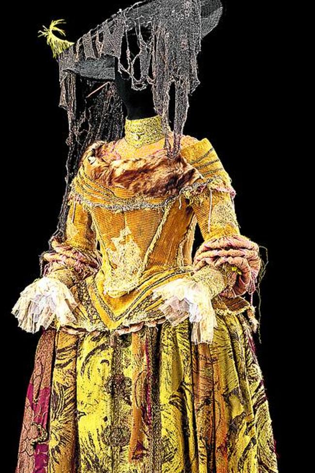 Traje del personaje de Dorimène para la misma obra, 'El burgués gentilhombre'.