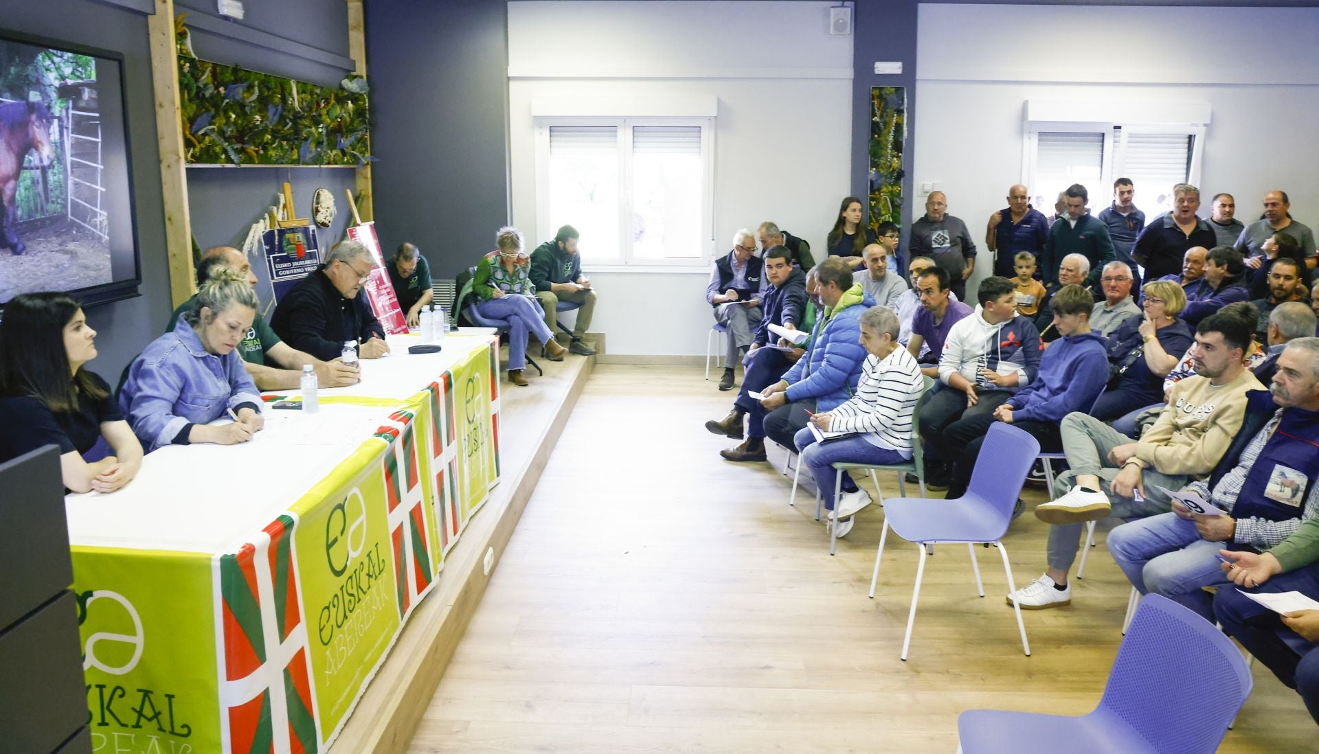 Las imágenes de la subasta de ganado de Arkaute