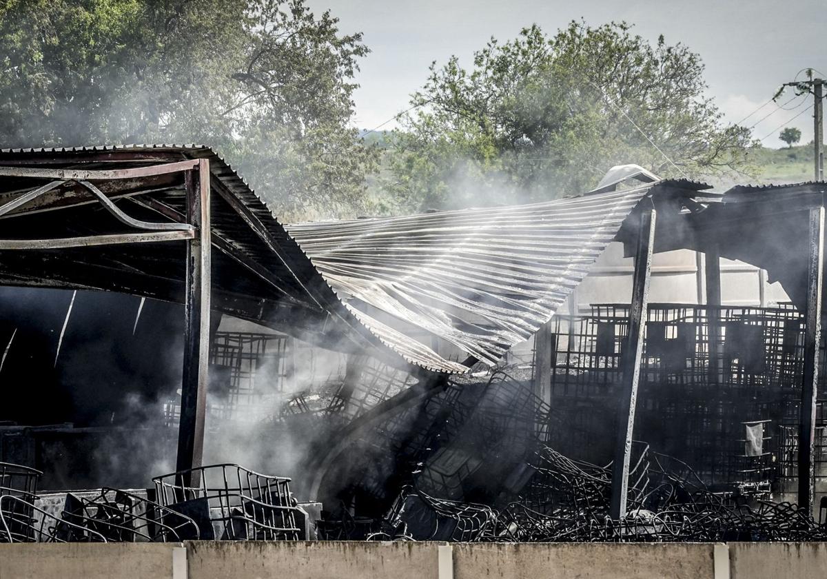 La empresa de Oion que sufrió un incendio podrá retomar la producción