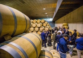 El mundo del vino se cita hoy en Samaniego para unas jornadas sobre estrategia en Rioja.
