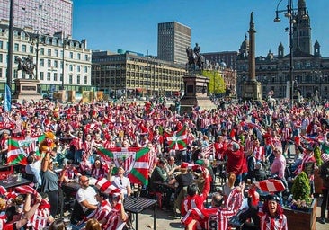 Todos los caminos conducen a Manchester: las 'locas' conexiones de los hinchas del Athletic para estar en la semifinal