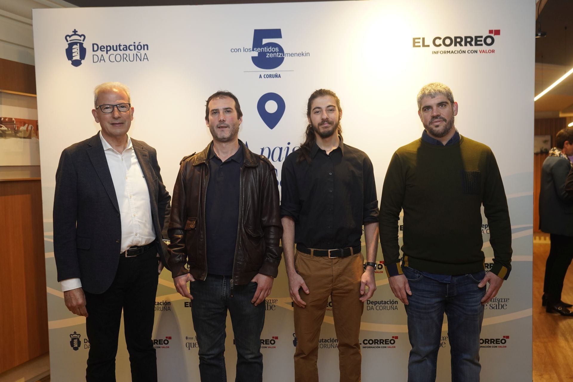 Ángel San Mamed, Mikel Martín, Ruslan Romanetz e ker Etxebarria.