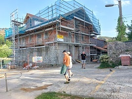 El edificio de la casa de los Mendieta estará listo en un plazo de un año.