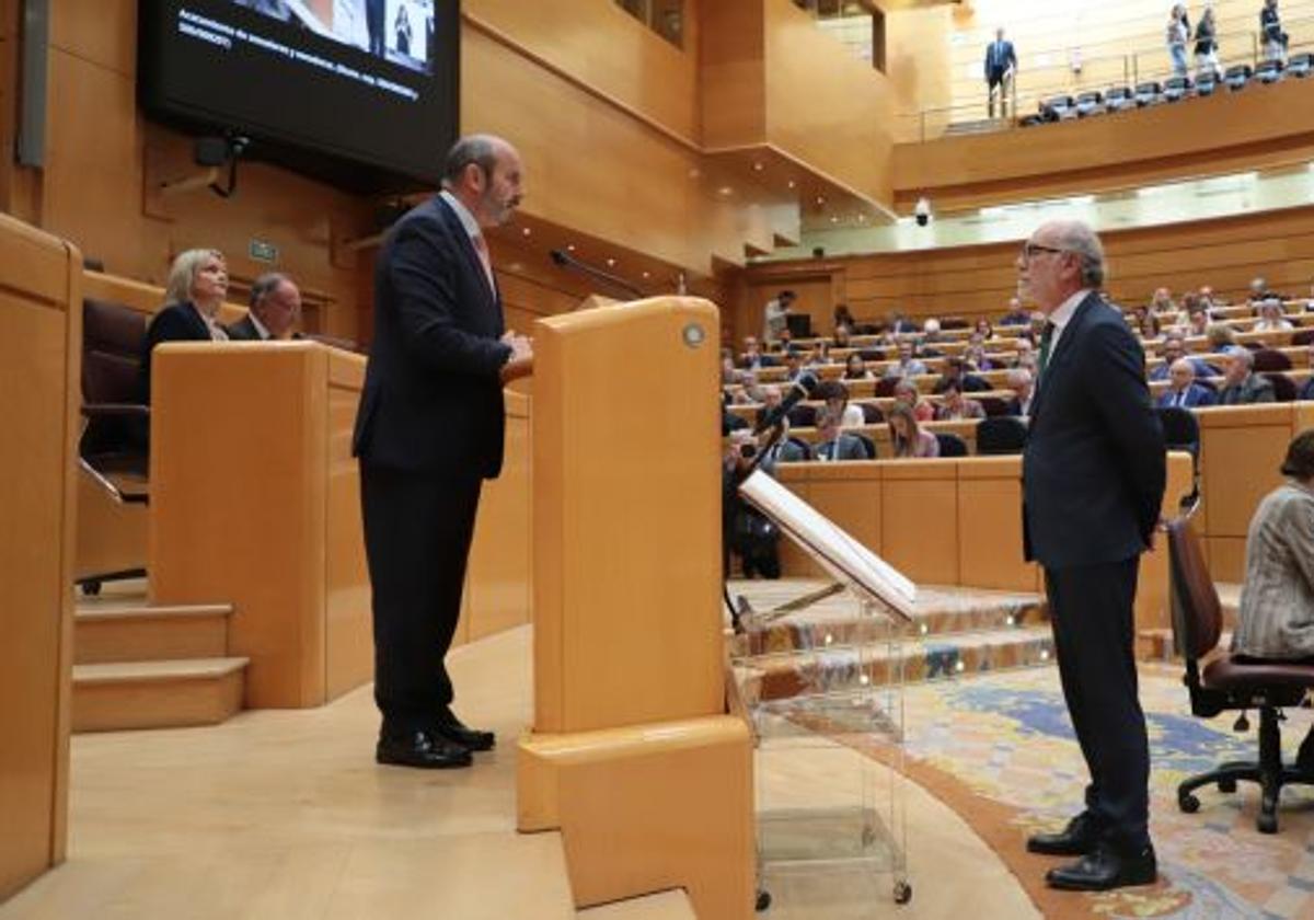 Miguel Ángel Adrián ya es senador