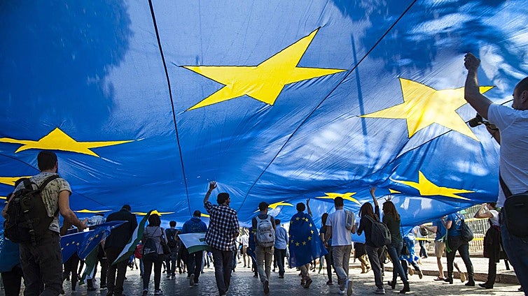 Más de 120 intelectuales vascos impulsan una concentración en defensa de Europa el sábado en Bibao