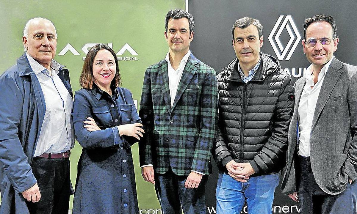 Luis María Vidal, Nuria Lekue, Jon Lekue, Miguel Ángel Gómez Viar y Gerva Vallejo.