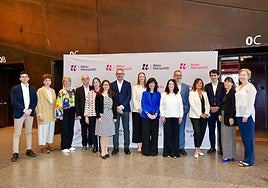 Parte de los expertos que han participado en el seminario organizado por Bilbao Metropoli30