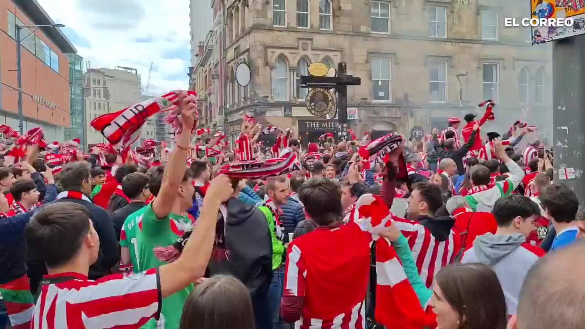 Los athleticzales en Manchester se encomiendan a Álvaro Djaló