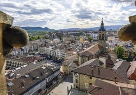 Panorámica de Vitoria desde San Vicente