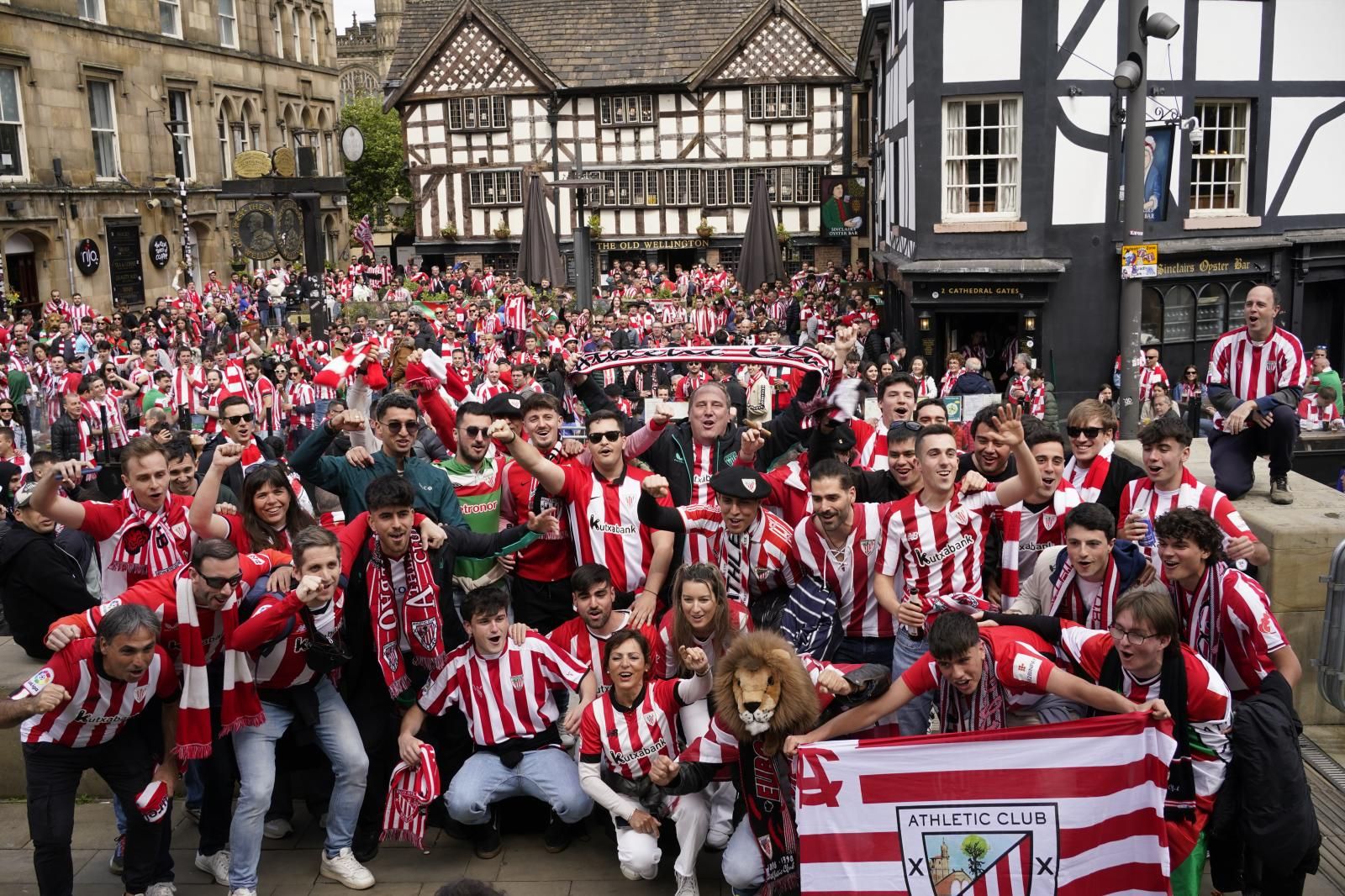 Todas las imágenes de la previa del Manchester United-Athletic
