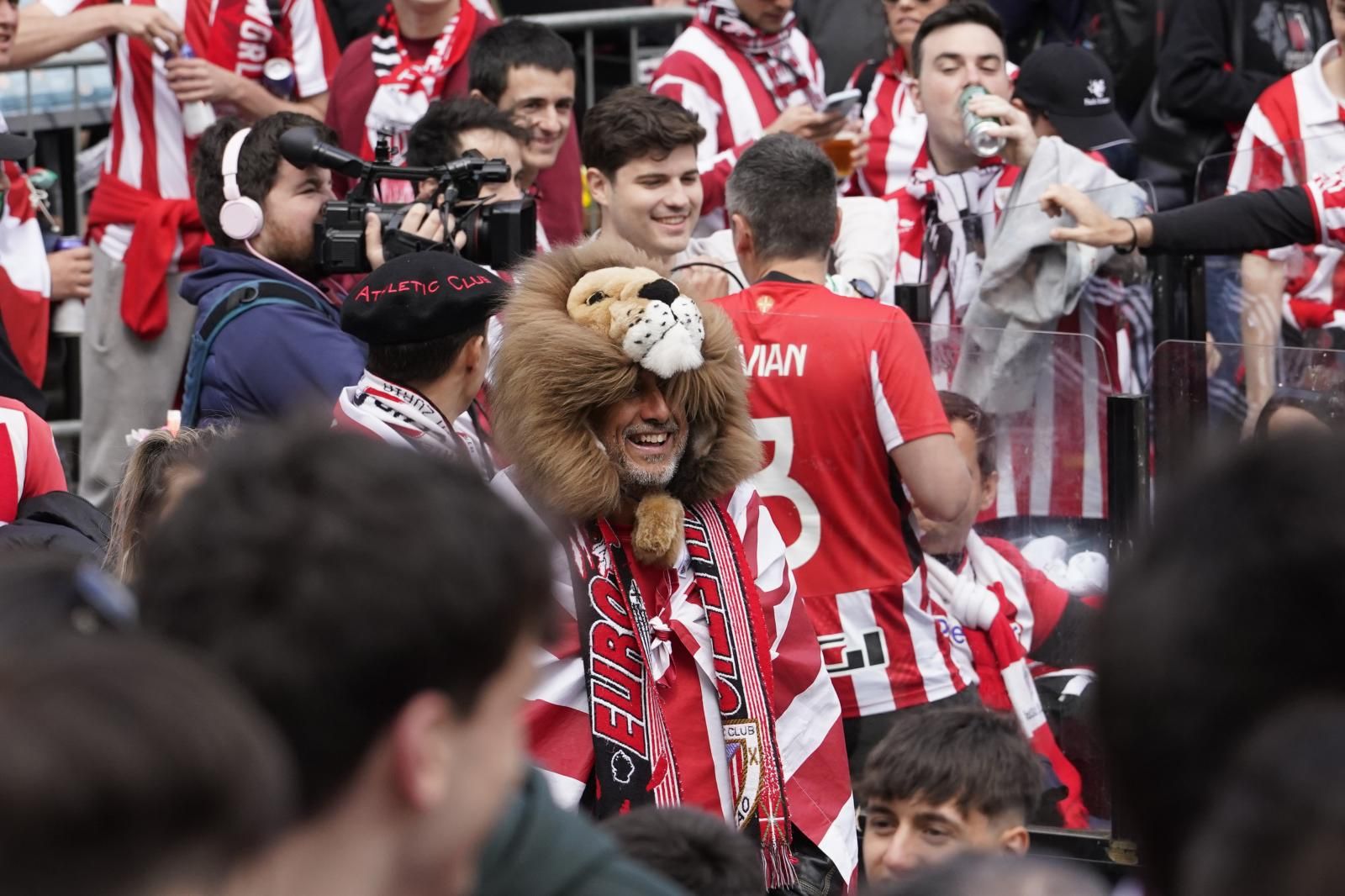 Todas las imágenes de la previa del Manchester United-Athletic