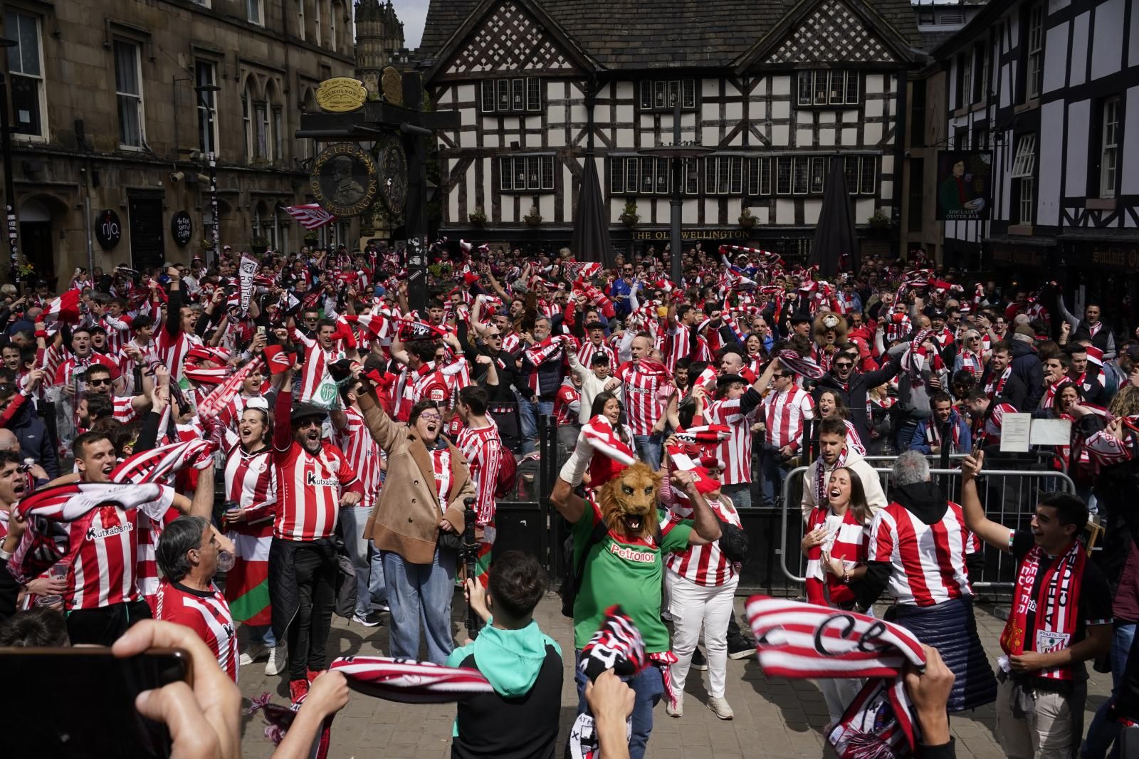 Todas las imágenes de la previa del Manchester United-Athletic