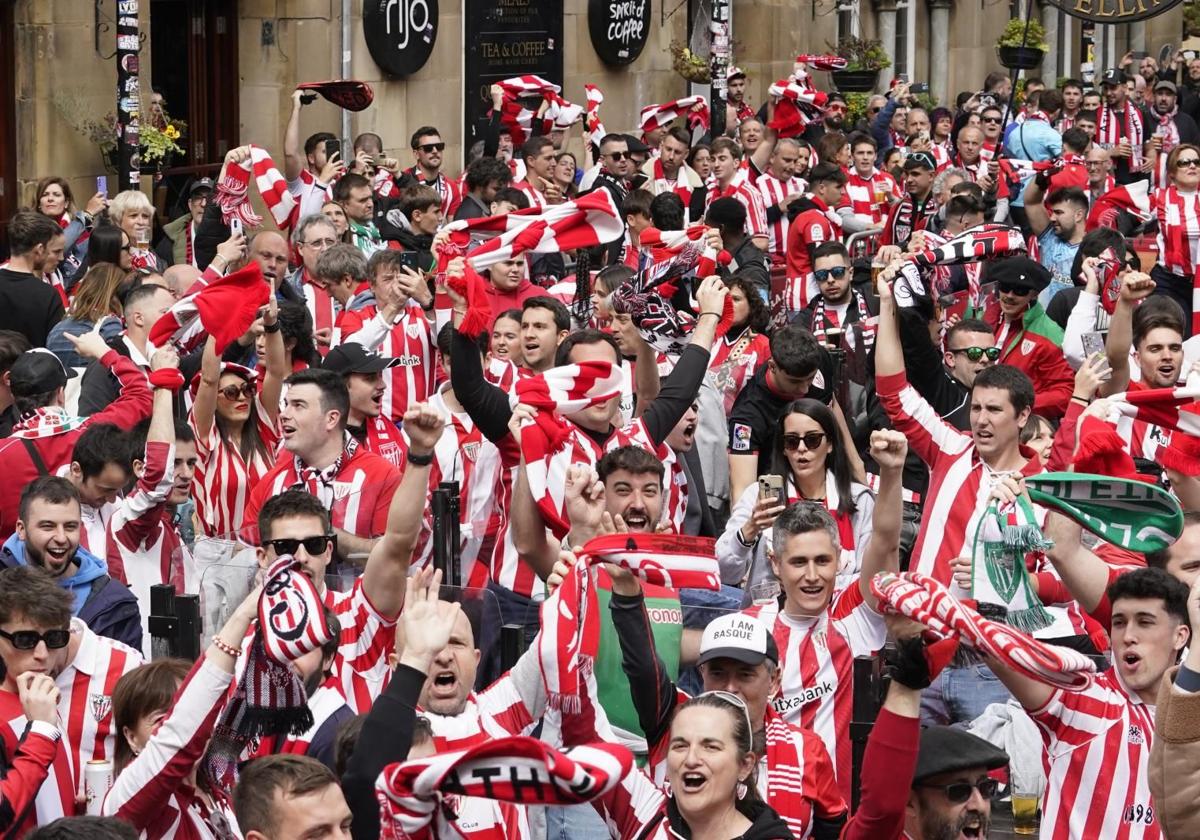 Todas las imágenes de la previa del Manchester United-Athletic