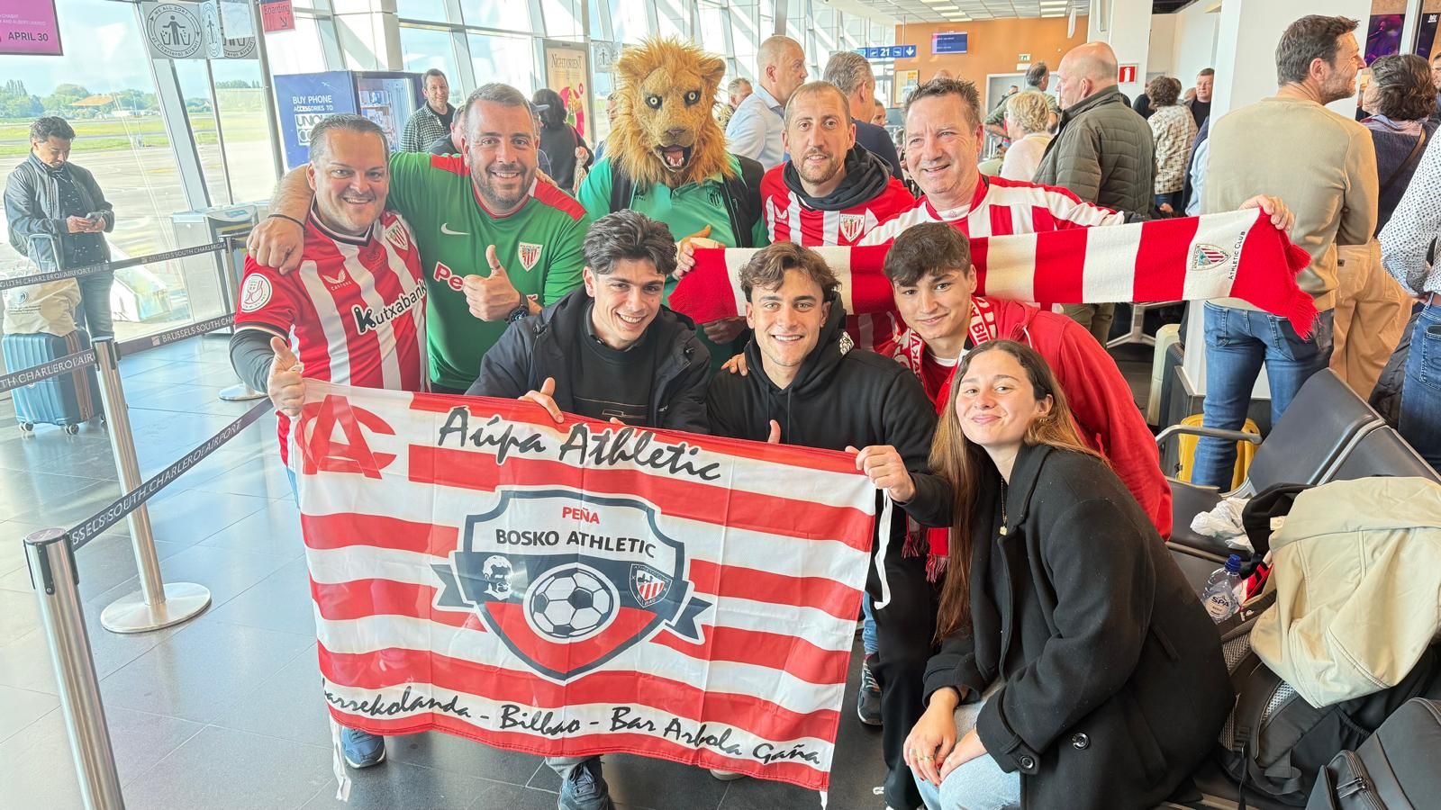Todas las imágenes de la previa del Manchester United-Athletic
